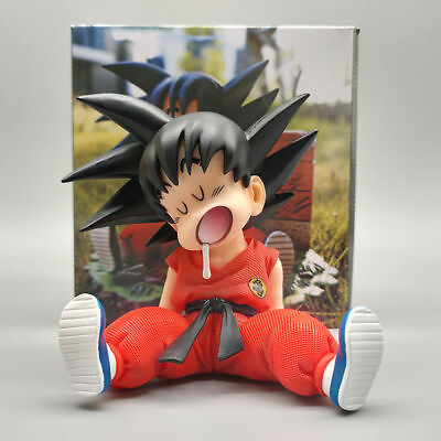 #ad The Sleeping Son Goku Figure Toy Cute Goku Toy Kids Gift New No Box Dragon Ball $8.99