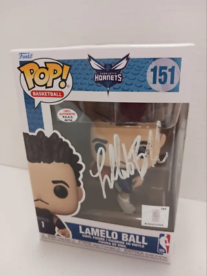 #ad LaMelo Ball of the Charlotte Hornets signed autographed Funko Pop Figure PAAS CO $176.00