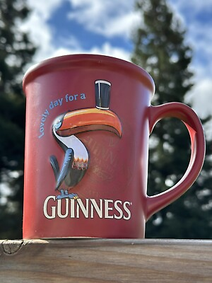 #ad Guinness Official 20oz Gravity Embossed Toucan Mug $22.49