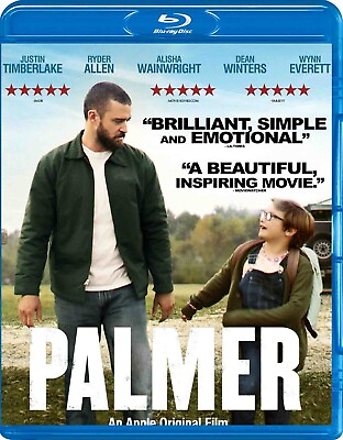 #ad PALMER Blu ray 2021 Drama Justin Timberlake Best Movie Free Ship USA Compatible $17.99