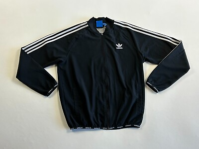 #ad Adidas Originals Superstar Men#x27;s Lg Trefoil SST TT 2.0 Lined Track Jacket BQ9868 $14.99