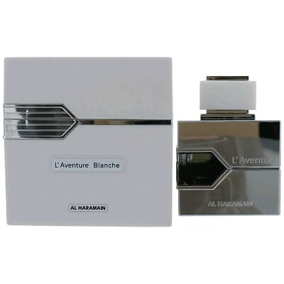 #ad L#x27;Aventure Blanche by Al Haramain perfume Men EDP 3.3 3.4 oz New in Box $34.90