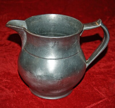 #ad Vintage Pewter Wilton Columbia PA USA COLONIAL TAVERN WATER PITCHER $22.40