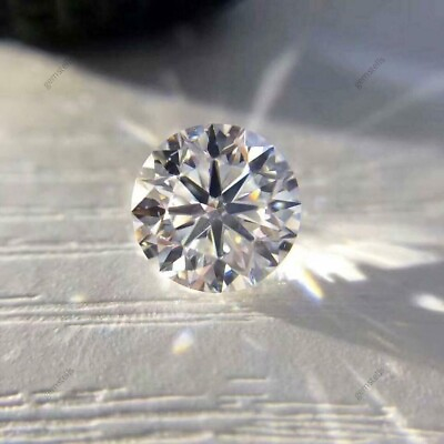 #ad Lab Grown Loose CVD Diamond CERTIFIED 2.00Ct White D Color VVS1 Clarity 8.5mm up $79.99