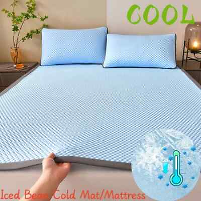 #ad 2024 HOME Cool Mattress Smooth Comfortable and Cool Fiber Cushion 1PC $77.40