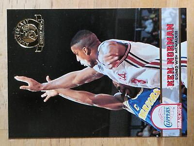 #ad 1993 94 Hoops Fifth Anniversary Gold #97 Ken Norman $0.99