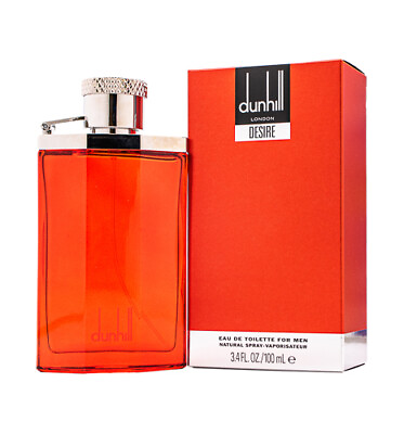 #ad Desire Red by Alfred Dunhill 3.4 oz EDT Cologne for Men New In Box $26.98