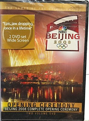 #ad Beijing 2008 Complete Opening Ceremony Two Volume DVD $4.00