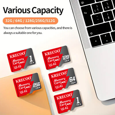 #ad US Micro SD TransFlash TF Memory Card Adapter Ultra Class 10 SDHC Card Lot $13.01