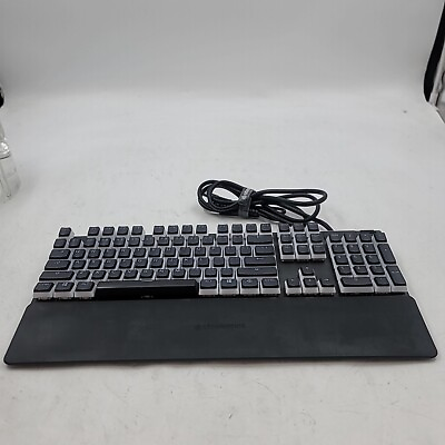 #ad SteelSeries Apex 7 Red Switch Wired Gaming Mechanical Keyboard Palm Rest $35.00