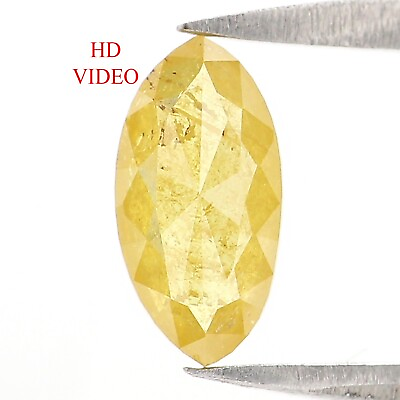 #ad Natural Loose Marquise Cut Diamond Yellow Color Marquise Diamond 0.59 CT KR2674 $119.00
