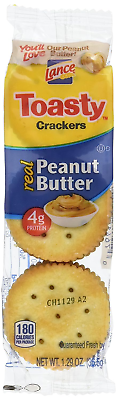 #ad Toast Toasty Peanut Butter Crackers 40 Pack Box 51.4 Ounce $41.99