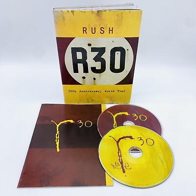 #ad Rush R30 30th Anniversary Tour DVD Booklet 2 Disc DVD Set Live Rock Music Sawyer $13.99