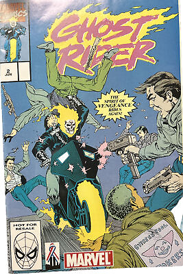 #ad 1990 GHOST RIDER #2 1st BLACKOUT 2nd DANNY KETCH Near Mint NM Marvel Comics $9.99