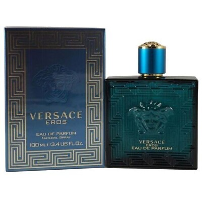 #ad Versace Eros by Versace Cologne for Men EDP Spray 3.4 oz FACTORY SEALED BOX $33.99
