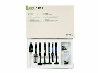 #ad Ivoclar Vivadent Tetric N Line Ceram Flow Bulk Fill Bond Dental Kit $109.99