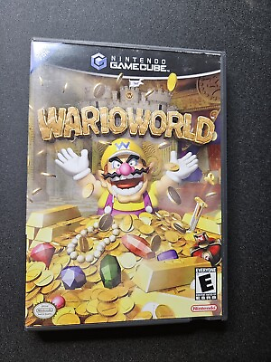 #ad Wario World Nintendo GameCube 2003 With Manual Mario $100.00