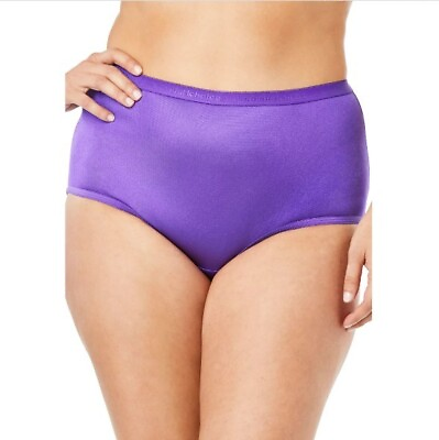 #ad 5pk Comfort Choice Size 13 Assorted Colors Briefs Panty Panties UNDERWEAR NWOT $22.49