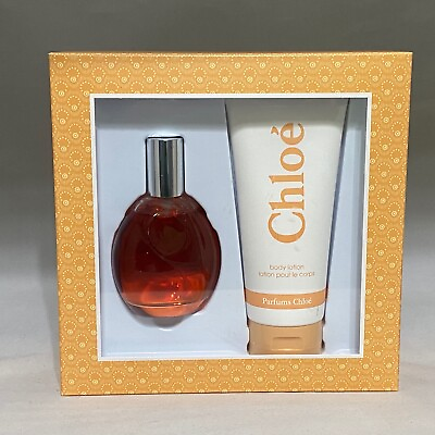 #ad Chloe by Chloe for Women Gift Set: 3.4 oz EDT 6.8 oz Body Lotion vintage $289.97