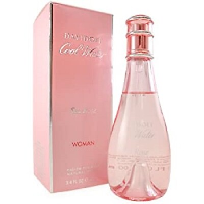 Davidoff Cool Water Sea Rose Perfume 3.4 OZ Eau De Toilette Spray for Women New $23.99