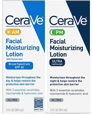 #ad Cerave 3oz AM PM Facial Moisturizing Lotion Pack $19.99