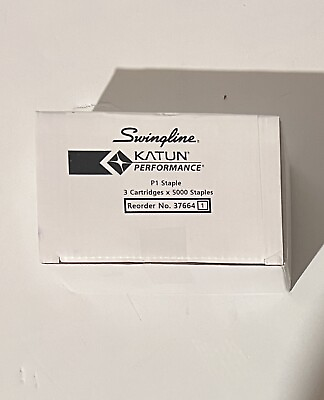 #ad Swingline STAPLE P1 Staple Cartridge Refills 3 Pack Box $49.99