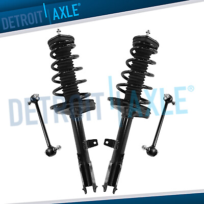 #ad FWD Rear Struts w Coil Spring Assembly Sway Bars Kit for 2008 2009 Lexus RX350 $172.83