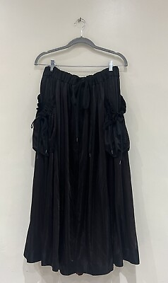 #ad Y 3 Yohji Yamamoto Drawstring Waist Mesh Skirt Size: M GBP 69.99
