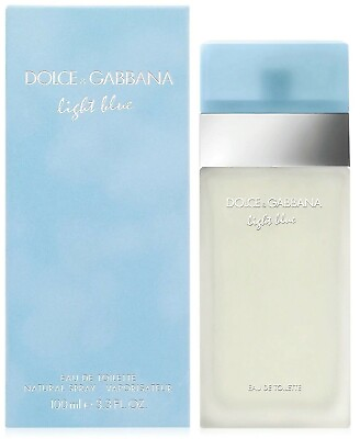 #ad Dolce amp; Gabbana Light Blue 3.3 3.4 oz Women’s Eau de Toilette Spray NEW $27.50