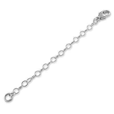 #ad #ad Sterling Silver 3mm Necklace Extender Chain 1quot; 2quot; 3quot; 4quot; 5quot; 6quot; $17.00
