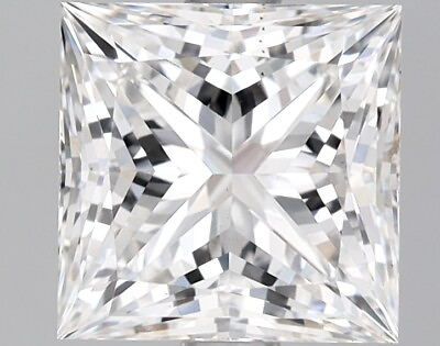 #ad 2.28 Ct Princess Cut F Color VS2 Clarity IGI Certified CVD Diamond $799.00