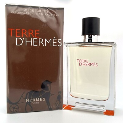 #ad Terre D#x27;hermes by Hermes Cologne Eau de Toilette 3.4 oz 100 ml Men#x27;s Spray $64.69