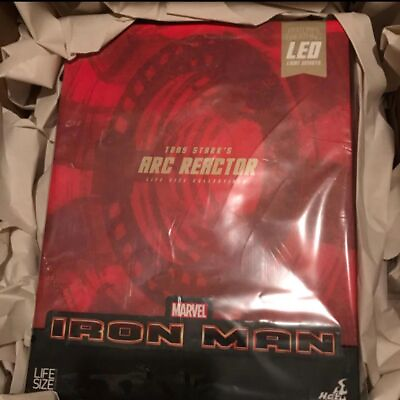 #ad NEW Hot Toys Life Size Masterpiece Iron Man 1 1 Arc Reactor New Unopened From $344.71