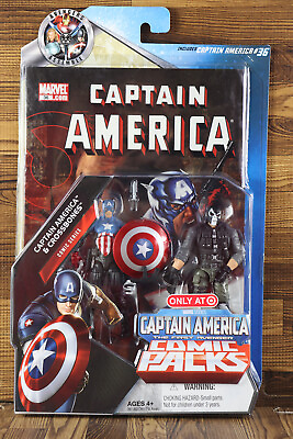 #ad 2011 Marvel Universe CAPTAIN AMERICA amp; CROSSBONES Comic Pack TARGET Exclusive $27.90