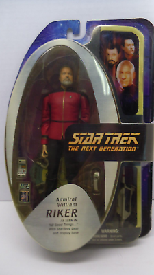 #ad Star Trek The Next Generation William T. Riker Exclusive Action Figure Admiral $22.09