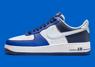 #ad Nike Air Force 1 #x27;07 LV8 Shoes White Game Royal Blue Retro FQ8825 100 Mens Size $94.97