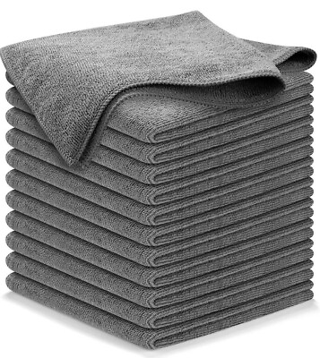 #ad Microfiber Cleaning Cloth Towel Pack of 12 $6.89