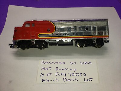 #ad AS IS NOT RUNNING Bachmann HO F7A Powered Locomotive NOT FULLY TESTED AS IS $12.21