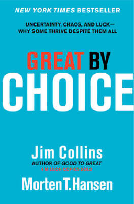 #ad Great by Choice: Uncertainty Chaos and Luck Why Some Thrive Despite T GOOD $3.78