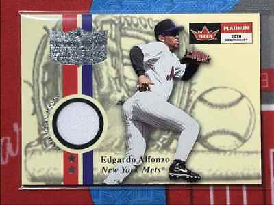 #ad 2001 Fleer Platinum Jersey National Patch Edgardo Alfonzo New York Mets $1.99