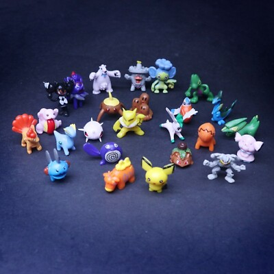 #ad 144 Pieces Pokemon Mini PVC Actions Figures Toys Birthday Xmas Gift Party $20.99