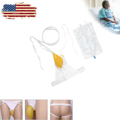 #ad Urinal Female Urination Device Funnel Urine Bag with Spill Proof Collection Bag $13.00