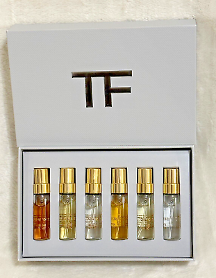#ad #ad TOM FORD PRIVATE BLEND DISCOVERY SET of UNISEX PERFUME 6 x 3 mL NEW in BOX $128.25