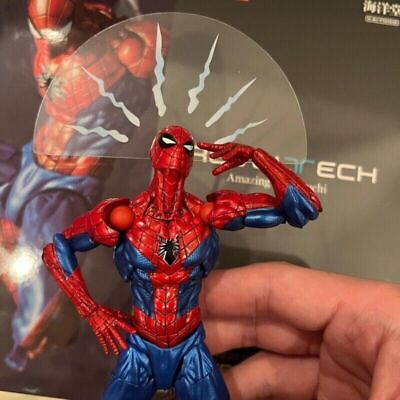 #ad Kaiyodo Revoltech Amazing Yamaguchi Spider Man Ver2.0 Action Figure New with Box $26.50