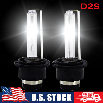 #ad D2S Front HID Headlight Bulb For Nissan Maxima 2002 2003 Low Beam Stock Fit x2 $25.89