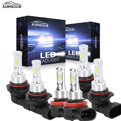 #ad Car LED Lights For Toyota Camry 2007 2014 LED Headlight High LowFog Light Bulbs $39.99