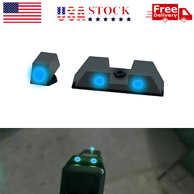 #ad Glow In The Dark Night Sights For GLOCK 17 19 22 23 24 26 27 33 35 37 38 39 44 $13.99