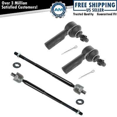 #ad Steering Tie Rod End Inner Outer LH RH Set of 4 for Scion XA XB Toyota Echo New $52.82