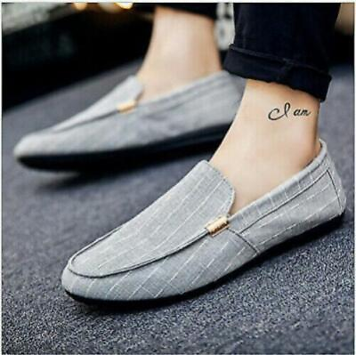 #ad Men#x27;s Loafers Shoes Men Slip On Soft Driving Shoes Moccasins $18.56