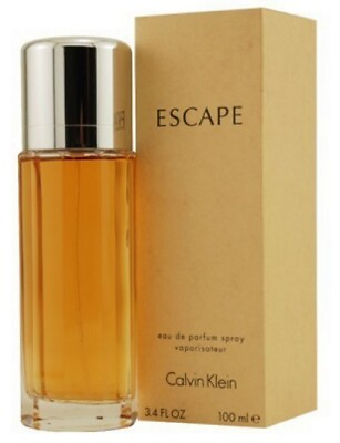 Escape by Calvin Klein EDP Perfume for Women 3.4 oz New In Box $26.98